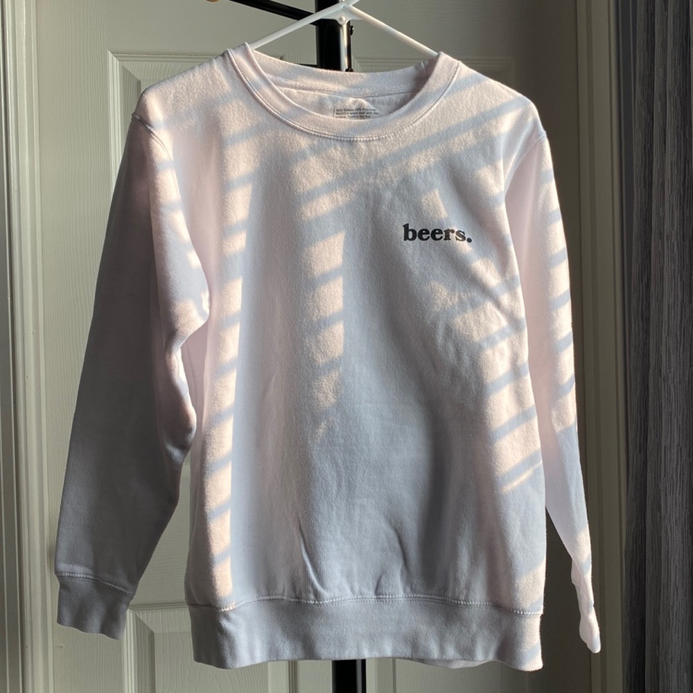 White Mens Sweatshirt